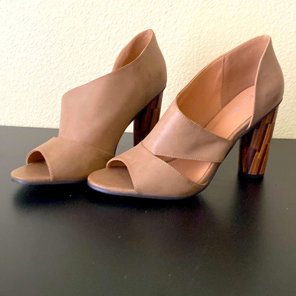 MIIM open toe heels